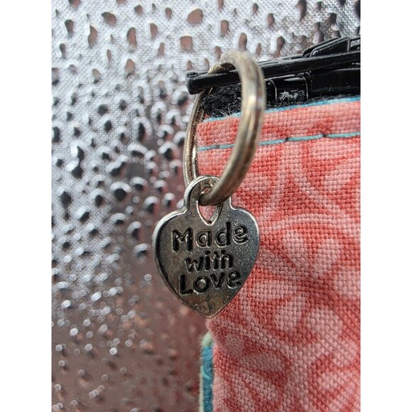 Handmade Dragonfly Bag With Heart Zipper Charm NEW - Picture 2 of 9